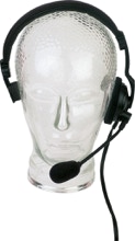 Single muff headset with female XLR-4