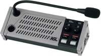 Analog partyline dual channel speaker station
